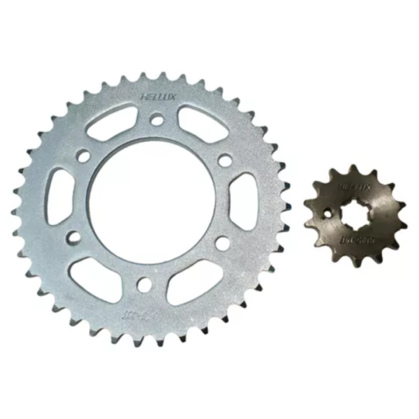 Corona y Piñon - Kit Transmisión FZ 160 – Corona y Piñón Reinf INT.IMP | Precisión, fuerza y durabilidad